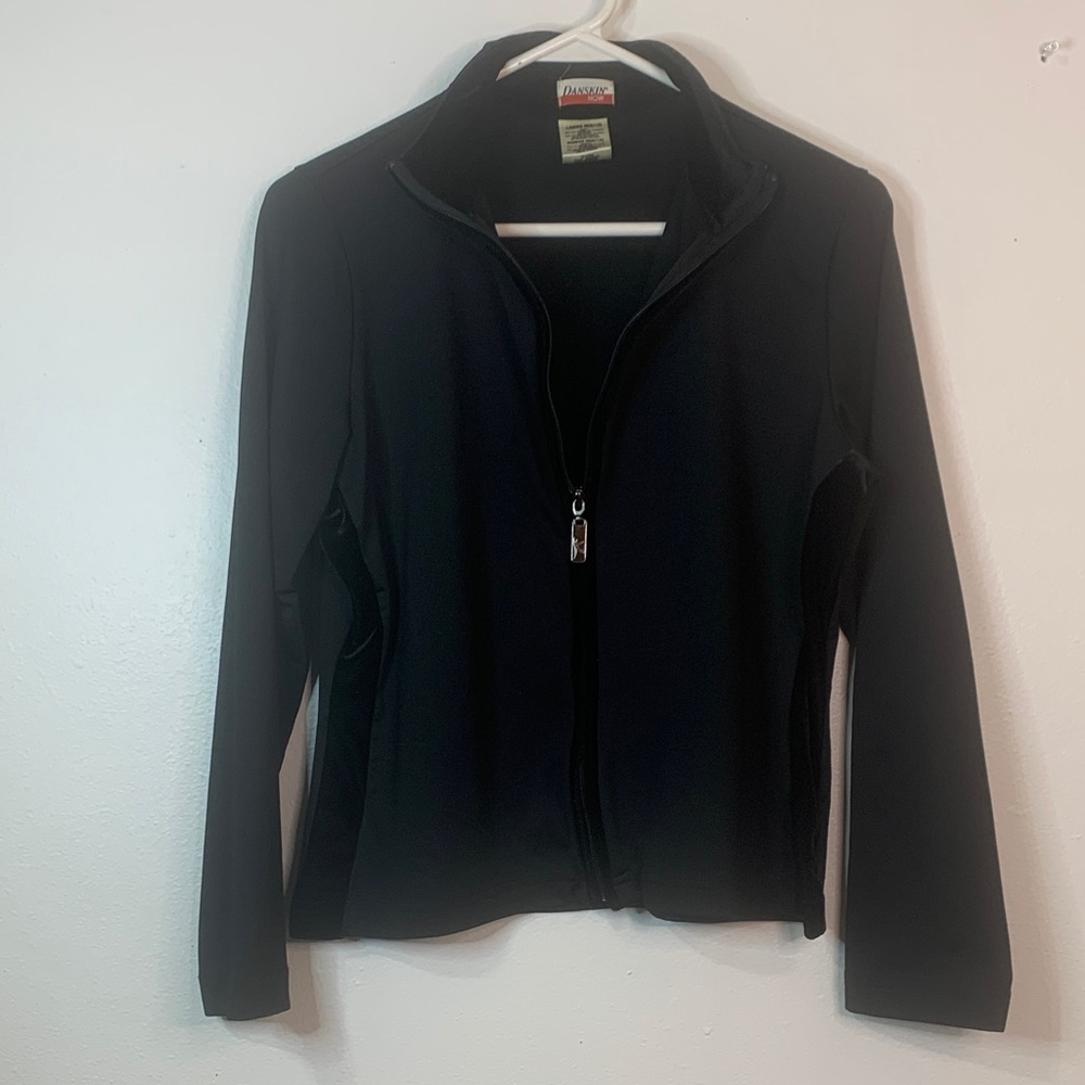 Danskin Black Ladies Jacket With velour details